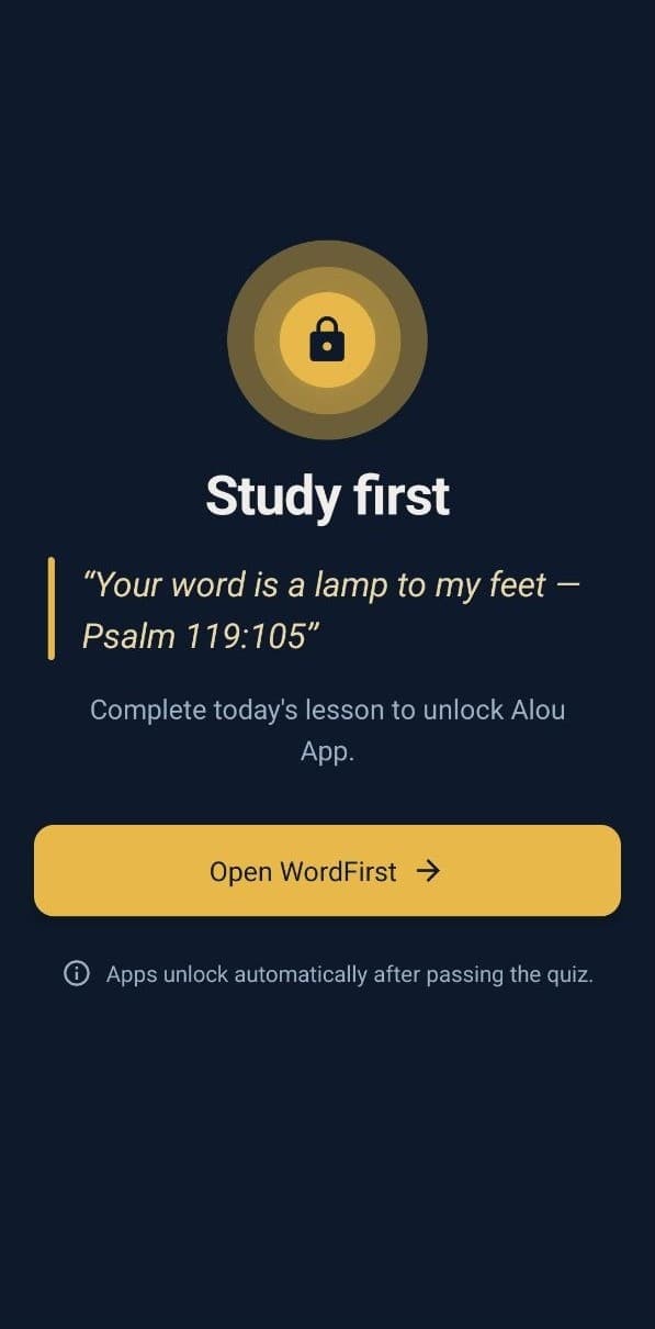 Celular com aplicativos pausados até o estudo de hoje ser concluído